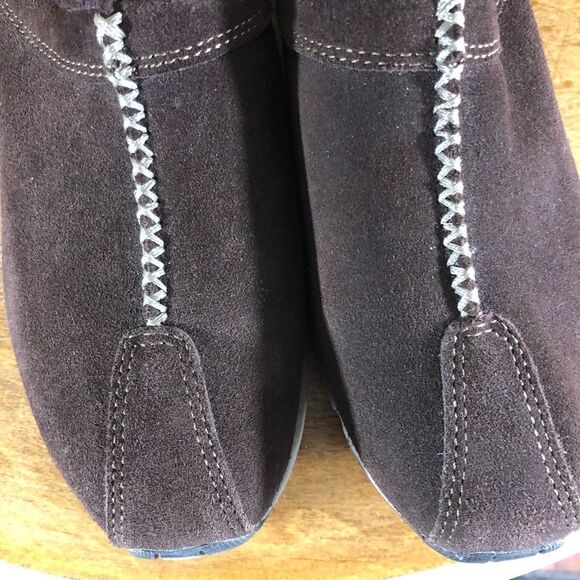 EASY Spirit brushed leather slides size 8 - Picture 7 of 9